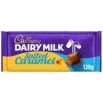 Cadbury Dairy Milk Salted Caramel Chocolate Bar (120 g